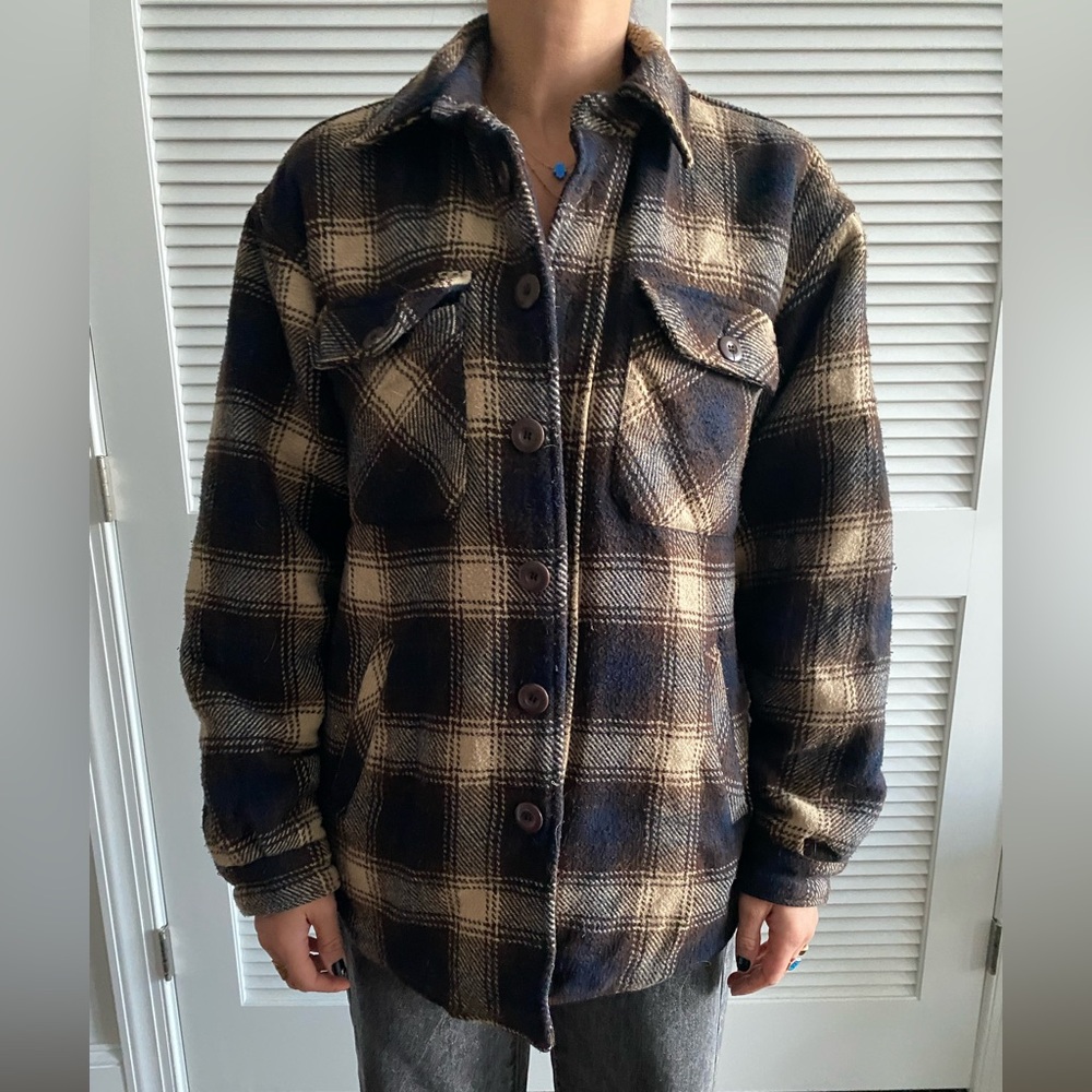 Mens | Britches Great Outdoors Flannel Quilted Lined Jacket | Size Small